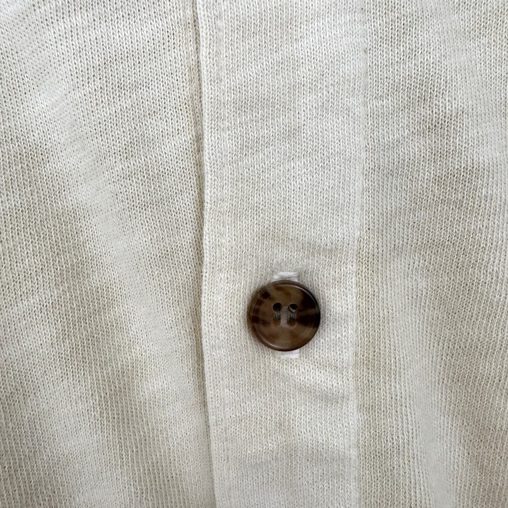 Marine Layer Mens Vintage Heavy Slub Button Down Shirt Sz XXL Casual Summer Sand - Picture 5 of 7